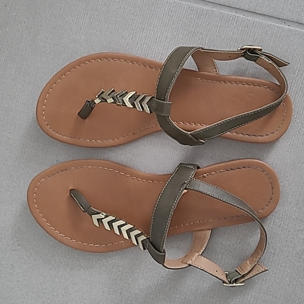 Army Green Sandals